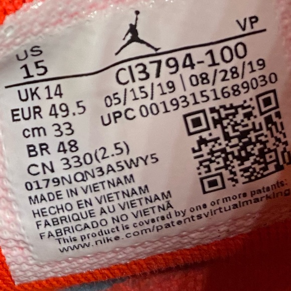 Nike Jordan Men’s Size 15. - Picture 8 of 8